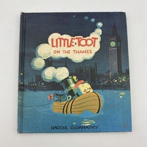 Vintage Children's Book‎ Little Toot On The Thames Hardie Gramatky 1964 HC